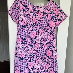 Lilly Pulitzer Bianca Romper Love You Bunches Print Stretch Valentine Hearts